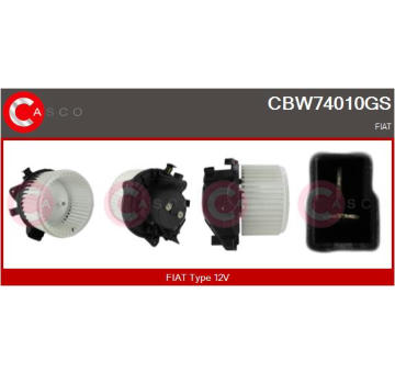 vnitřní ventilátor CASCO CBW74010GS