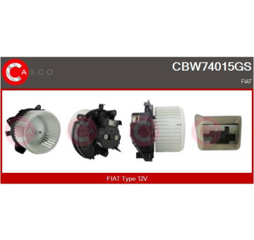 vnitřní ventilátor CASCO CBW74015GS