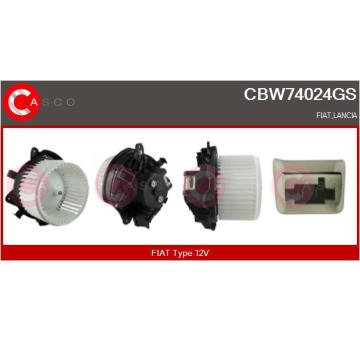 Vnútorný ventilátor CASCO CBW74024GS