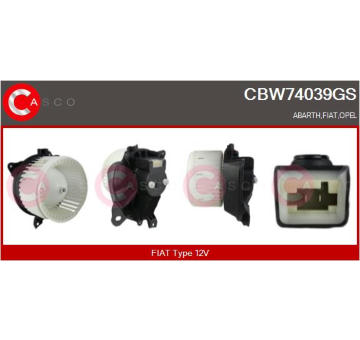 vnitřní ventilátor CASCO CBW74039GS