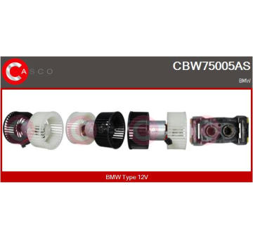 vnitřní ventilátor CASCO CBW75005AS