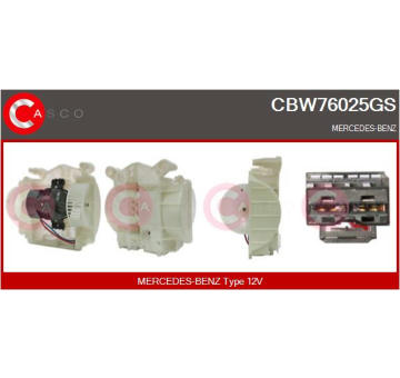 Dmychadlo, plnění CASCO CTC74017AS