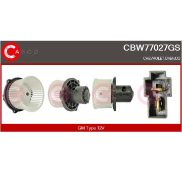 vnitřní ventilátor CASCO CBW70000AS
