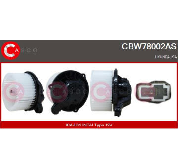 vnitřní ventilátor CASCO CBW78002AS