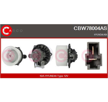 vnitřní ventilátor CASCO CBW70011AS