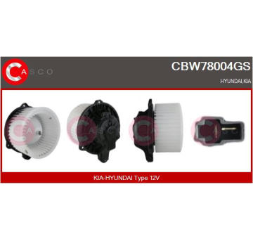 vnitřní ventilátor CASCO CBW78004GS