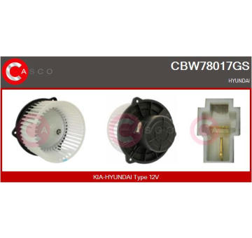 vnitřní ventilátor CASCO CBW70020AS