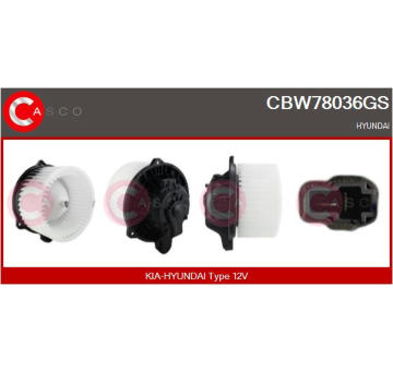 vnitřní ventilátor CASCO CBW70033AS