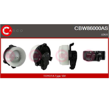 vnitřní ventilátor CASCO CBW71009GS