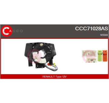 vinutá prużina, Airbag CASCO CCC71028AS