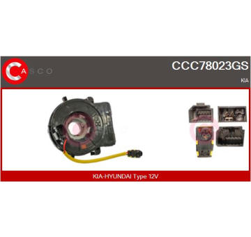 AGR-Ventil CASCO CVG71008AS