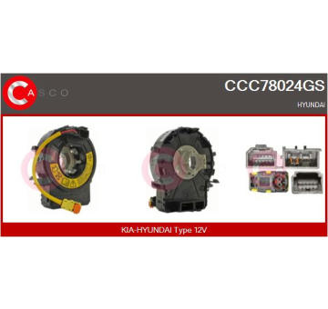 AGR-Ventil CASCO CVG73038AS