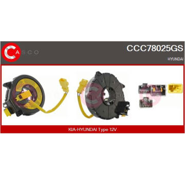 Snímač, teplota chladiva CASCO CSN77H03AS