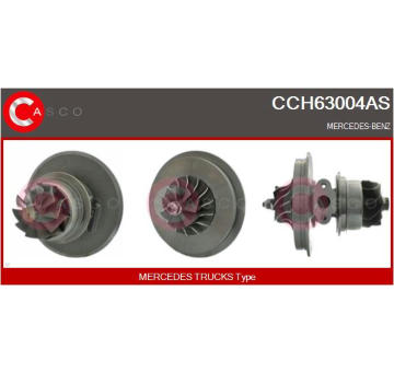 Skupina trupu, turbodmychadlo CASCO CCH63004AS