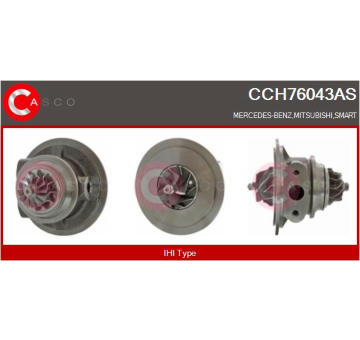 Cidlo, teplota vyfukovych plynu CASCO CSN77F00GS