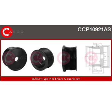 AGR-Ventil CASCO CVG73018AS