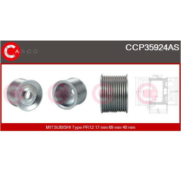 Spínač riadenia CASCO CLS77026AS