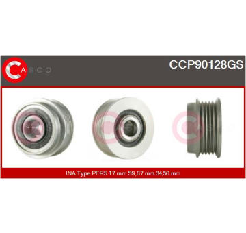 Snímač, počet otáček kol CASCO CSN95E08AS