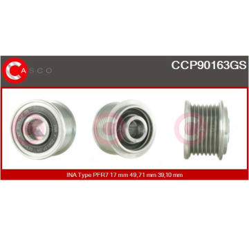 Spínač riadenia CASCO CCS73041GS