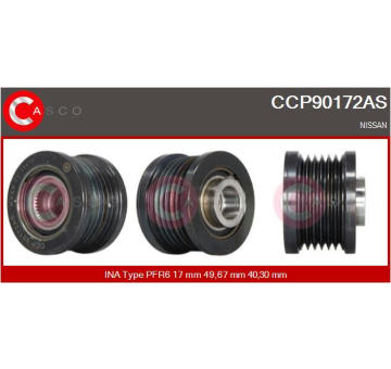 Elektromagnetický spínač, startér CASCO CSO10155AS