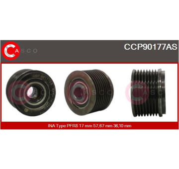 Elektromagnetický spínač pre żtartér CASCO CSO10177AS