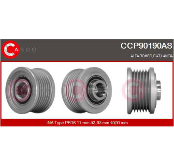Elektromagnetický spínač, startér CASCO CSO10220AS
