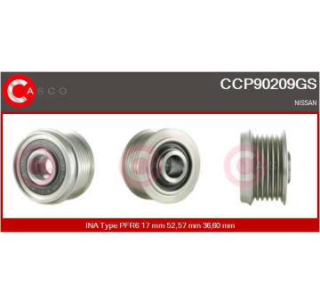 Elektromagnetický spínač, startér CASCO CSO10621AS
