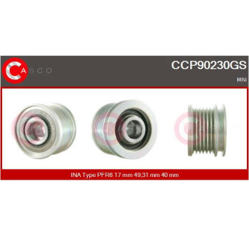 Elektromagnetický spínač, startér CASCO CSO14105AS