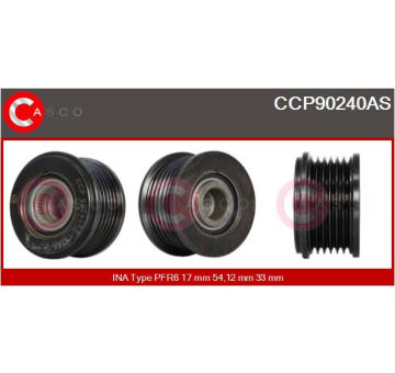 Elektromagnetický spínač pre żtartér CASCO CSO15130AS