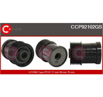 Elektromagnetický spínač pre żtartér CASCO CSO35100AS