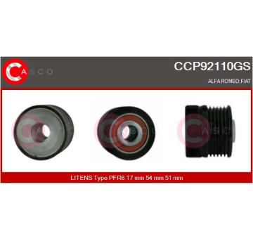 Elektromagnetický spínač pre żtartér CASCO CSO35116AS