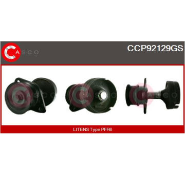 Elektromagnetický spínač pre żtartér CASCO CSO40114AS