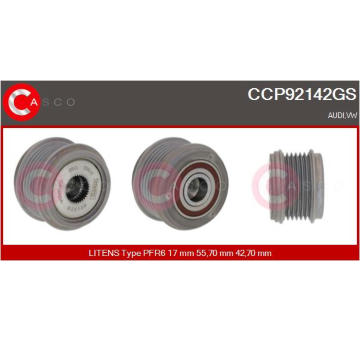 Pastorek, startér CASCO CDR10102AS