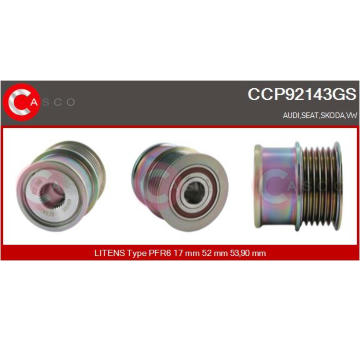 Pastorok żtartéra CASCO CDR10103AS