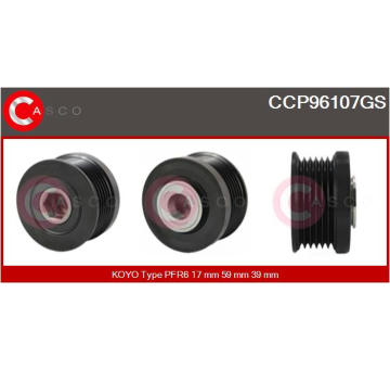 Pastorok żtartéra CASCO CDR10123AS