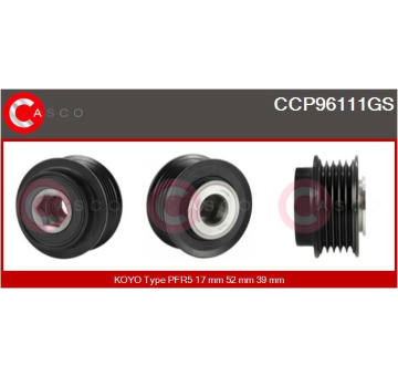 Pastorok żtartéra CASCO CDR10127AS