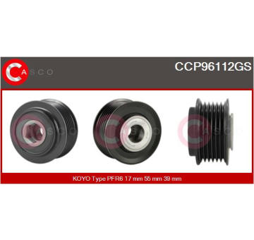 Elektromagnetický spínač, startér CASCO CSO60617AS