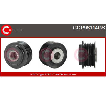 Pastorok żtartéra CASCO CDR10130AS