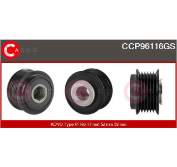 Pastorok żtartéra CASCO CDR10133AS