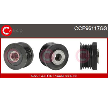 Pastorok żtartéra CASCO CDR10134AS