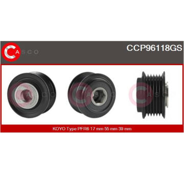 Pastorok żtartéra CASCO CDR10135AS