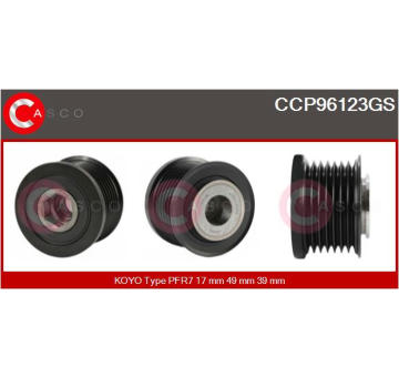 Pastorok żtartéra CASCO CDR10140AS