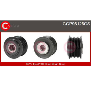 Pastorok żtartéra CASCO CDR10143AS