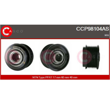 Pastorok żtartéra CASCO CDR10155AS