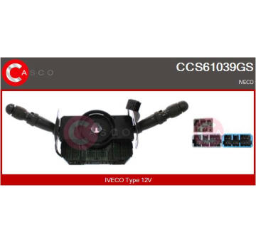 Spínač riadenia CASCO CLS71005GS