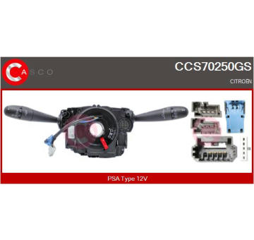 Hydraulické čerpadlo, řízení CASCO CSP73109GS