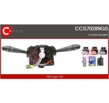 Hydraulické čerpadlo, řízení CASCO CSP73144AS