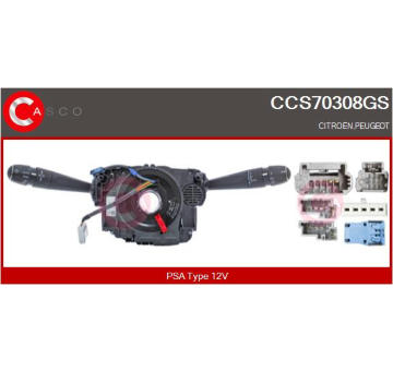 Spínač řízení CASCO CCS70308GS