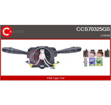 Hydraulické čerpadlo pre riadenie CASCO CSP73302GS