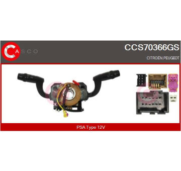 Pastorok żtartéra CASCO CDR60103AS